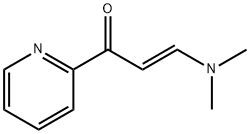 (E)-3-(diMethylaMino)-1-(pyridin-2-yl)prop-2-en-1-one Struktur