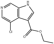 1H-Pyrrolo[2,3-c]pyridine-3-carboxylic acid, 4-chloro-, ethyl ester price.