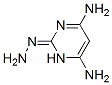 2(1H)-Pyrimidinone,4,6-diamino-,hydrazone(9CI) Struktur