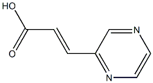 (E)-3-(pyrazin-2-yl)acrylic acid Structure