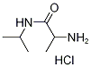 2-Amino-N-isopropylpropanamide hydrochloride Struktur