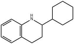 2-Cyclohexyl-1,2,3,4-tetrahydro-quinoline Struktur