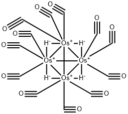 DODECACARBONYLTETRA-MU-HYDRIDOTETRAOSMIUM Struktur