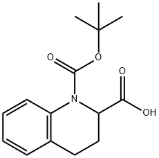 1-BOC-1,2,3,4-TETRAHYDRO-QUINOLINE-2-CARBOXYLIC ACID price.