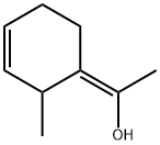 Ethanol, 1-(2-methyl-3-cyclohexen-1-ylidene)-, (Z)- (9CI) Struktur