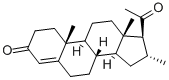 16-ALPHA-METHYLPROGESTERONE Struktur