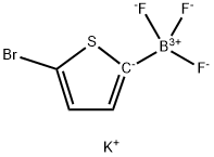 PotassiuM (5-broMothiophen-2-yl)trifluoroboranuide Struktur