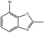 7-Bromo-2-methylbenzo[d]oxazole Struktur