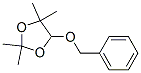 1,3-Dioxolane, 2,2,4-trimethyl-5-(phenylmethoxy)methyl-, cis- Struktur