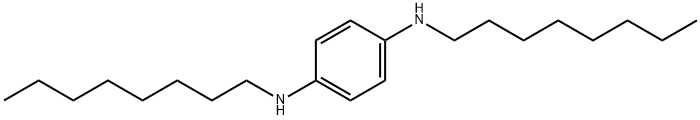 N,N'-Dioctyl-p-phenylenediamine Struktur