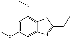 2-(BROMOMETHYL)-5,7-DIMETHOXYBENZOTHIAZOLE Struktur