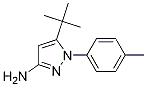 5-tert-butyl-1-(4-methylphenyl)-1H-pyrazol-3-amine Struktur