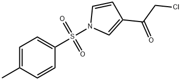 3-(CHLOROACETYL)-1-TOSYLPYRROLE Struktur