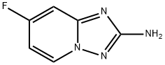 7-fluoro-[1,2,4]triazolo[1,5-a]pyridin-2-amine Struktur