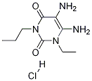 1-ethyl-3-propyl-5,6-diaMinouracil HCl Struktur