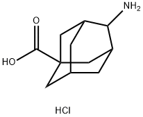 4-Aminoadamantane-1-carboxylic acid hydrochloride Structure