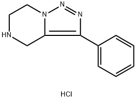 4,5,6,7-Tetrahydro-3-phenyl-[1,2,3]triazolo[1,5-a]pyrazine hydrochloride|4,5,6,7-四氫-3-苯基-[1,2,3]三唑并(1,5-A)吡嗪鹽酸鹽