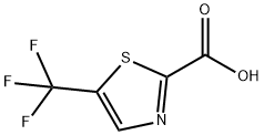 5-(Trifluoromethyl)thiazole-2-carboxylic acid Struktur