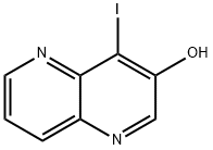 4-Iodo-1,5-naphthyridin-3-ol Struktur