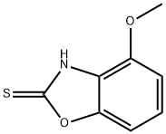 4-Methoxybenzo[d]oxazole-2(3H)-thione Struktur