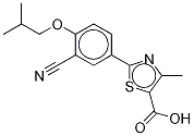 Febuxostat-d9 Struktur