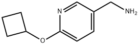 (6-CYCLOBUTOXYPYRIDIN-3-YL)METHANAMINE Struktur