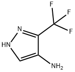 3-(TRIFLUOROMETHYL)-1H-PYRAZOL-4-AMINE Struktur