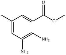 Methyl2,3-diamino-5-methylbenzoate Struktur