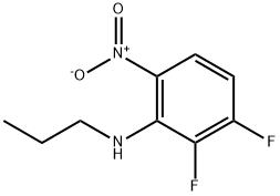 N-Propyl 2,3-difluoro-6-nitroaniline Struktur