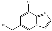 IMidazo[1,2-a]pyridine-6-Methanol, 8-chloro- Struktur