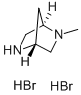 (1R)-2-Methyl-2,5-diazabicyclo[2.2.1]heptane dihydrobromide Struktur