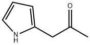 2-Propanone, 1-(1H-pyrrol-2-yl)- (9CI) Struktur