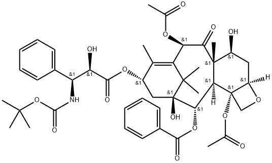 Docetaxel Struktur