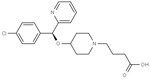 BEPOTASTINE Structure