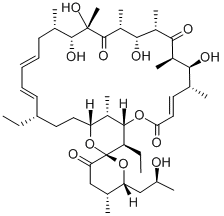 44-homooligomycin B Struktur