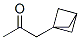 2-Propanone, 1-bicyclo[1.1.1]pent-1-yl- (9CI) Struktur
