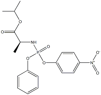 N-[(S)-(4-Nitrophenoxy)phenoxyphosphinyl]-L-alanine 1-Methylethyl ester