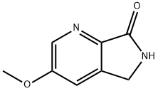 7H-Pyrrolo[3,4-b]pyridin-7-one, 5,6-dihydro-3-Methoxy- Struktur