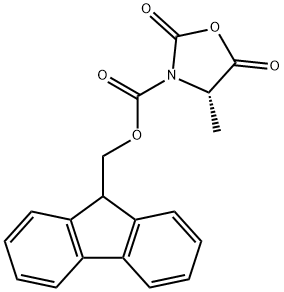 FMOC-ALA-N-CARBOXYANHYDRIDE Struktur