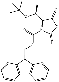 Fmoc-O-tert·butyl-L-threonineN-carboxyanhydride Struktur