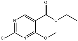 ethyl 2-chloro-4-MethoxypyriMidine-5-carboxylate Struktur