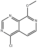 4-氯-8-甲氧基吡啶并[3,4-D]嘧啶, 1260178-67-3, 結(jié)構(gòu)式