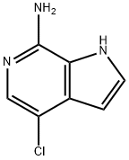 1H-Pyrrolo[2,3-c]pyridin-7-aMine, 4-chloro- Struktur