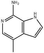 1H-Pyrrolo[2,3-c]pyridin-7-aMine, 4-Methyl- Struktur