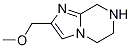 5,6,7,8-四氫-2-(甲氧基甲基)咪唑并[1,2-A]吡嗪, 126052-30-0, 結(jié)構(gòu)式