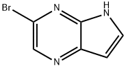 5H-Pyrrolo[2,3-b]pyrazine, 3-bromo- Struktur