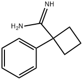 1-phenylcyclobutane-1-carboxiMidaMide Struktur