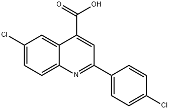 6-CHLORO-2-(4-CHLOROPHENYL)-4-QUINOLINE CARBOXYLIC ACID price.