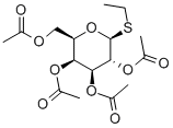 ETHYL 2,3,4,6-TETRA-O-ACETYL-A-D-THIOGALACTOPYRANOSIDE Structure