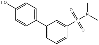 4'-Hydroxy-N,N-diMethyl-[1,1'-biphenyl]-3-sulfonaMide Struktur